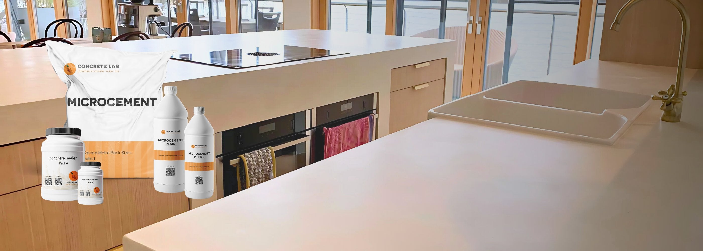Microcement Worktop Kits