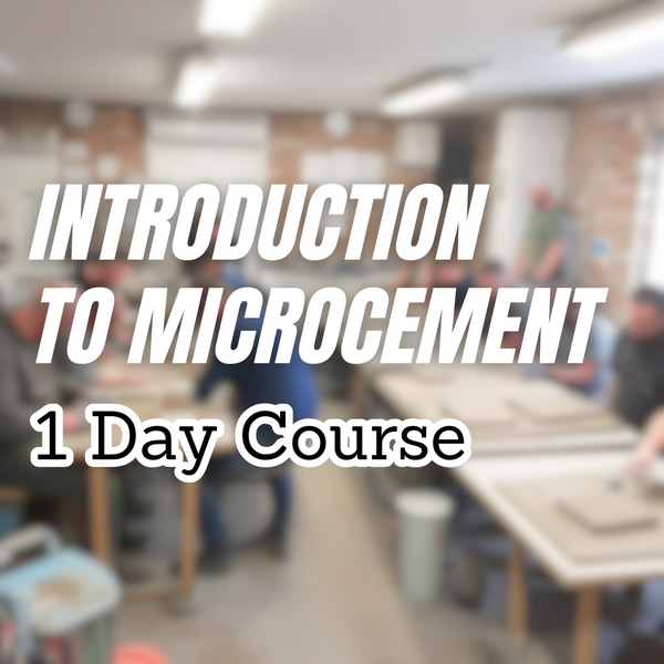 Microcement Training - Basics - 1 Day