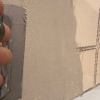 New  - Microcement Over Wall Tiles