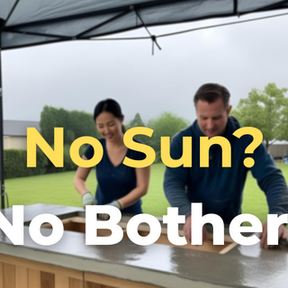 Why Gloomy Weather Might Be the Perfect Time to Cast Concrete Outdoors