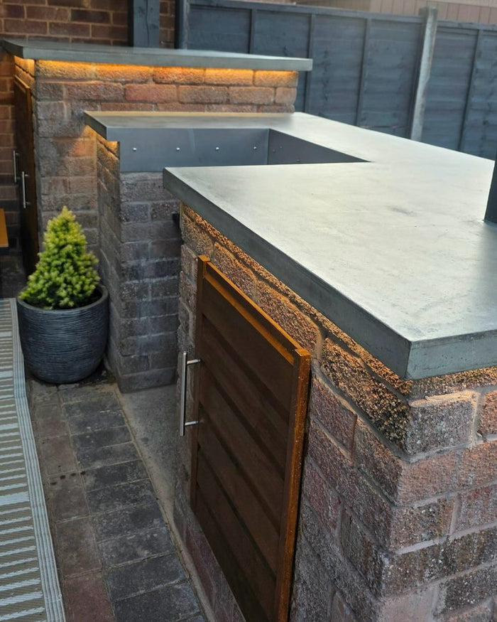 Cast-In-Place; Mid Grey