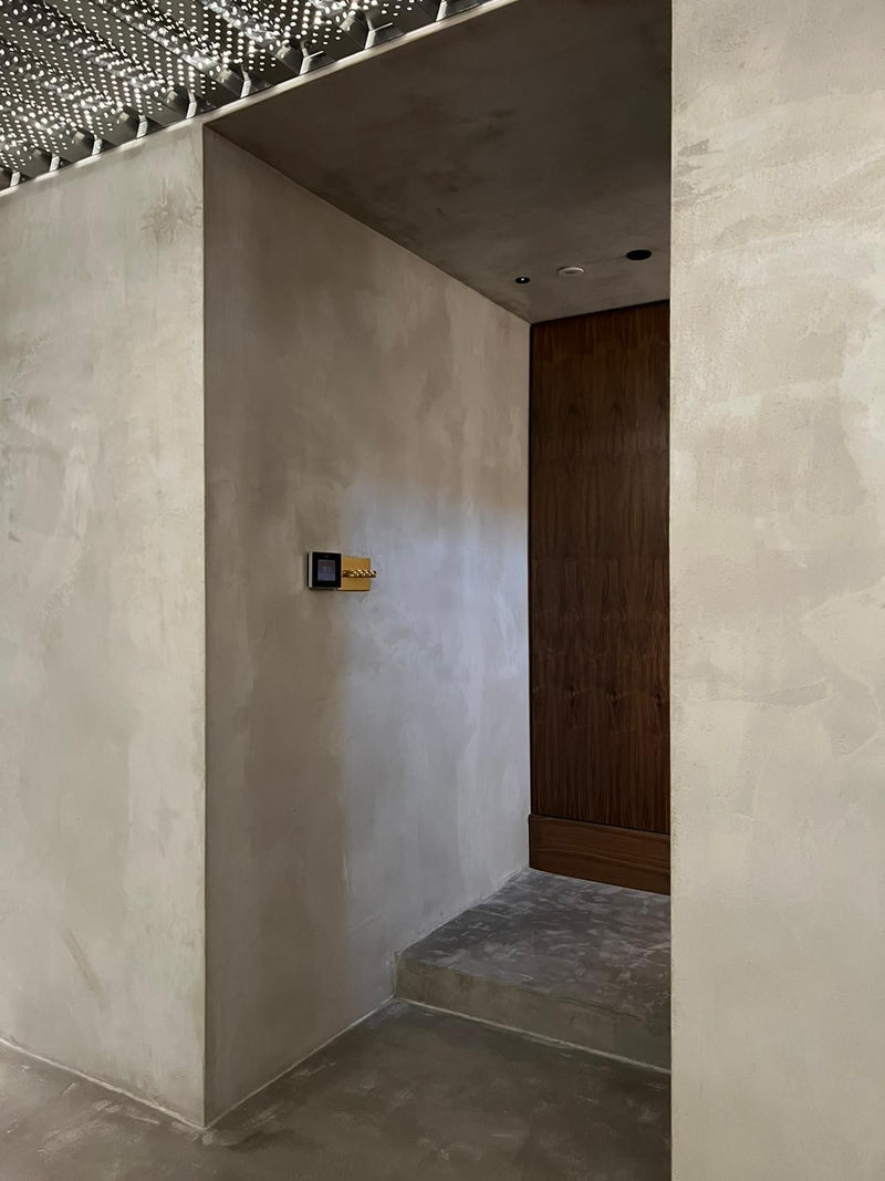 Microcement colour in context