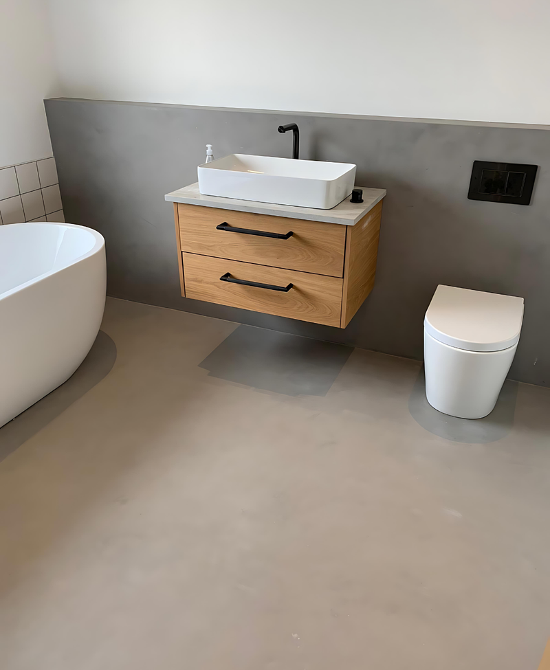 Microcement colour in context